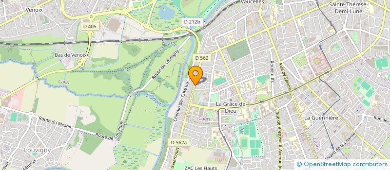 localisation de l'entreprise INSTINCT PROTECTION  FLEURY-SUR-ORNE