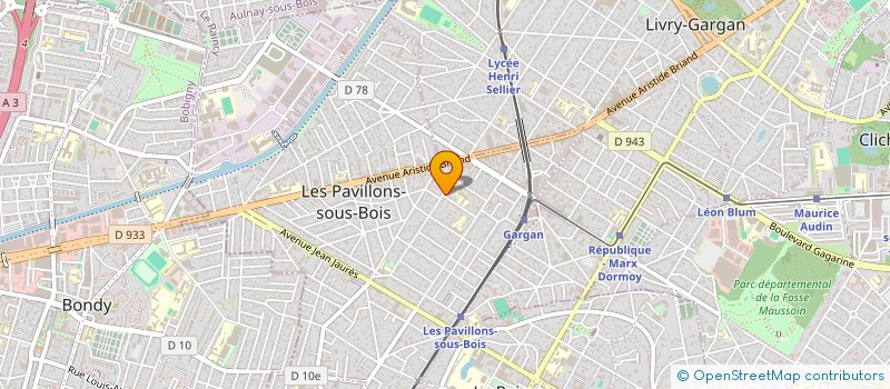 localisation de l'entreprise INSTINCT VIRTUEL à LES PAVILLONS-SOUS-BOIS