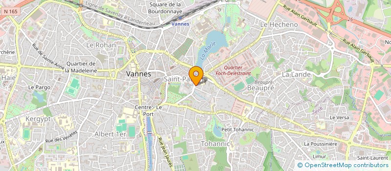 localisation de l'entreprise INSTINCTIF à VANNES
