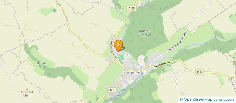 localisation de l'entreprise INSTINCTUS  MONDICOURT