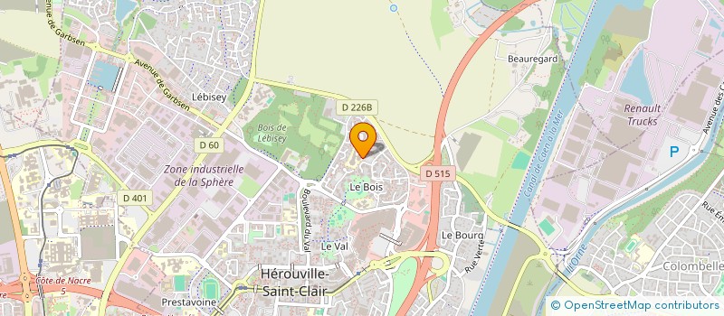 localisation de l'entreprise INSTIT COOPERAT ECOLE MODERNE CALVADOS à HEROUVILLE-SAINT-CLAIR