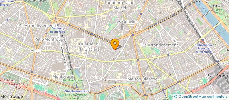 localisation de l'entreprise INSTIT FORMA RECH EVAL PRATIQ MEDICO SOC  PARIS