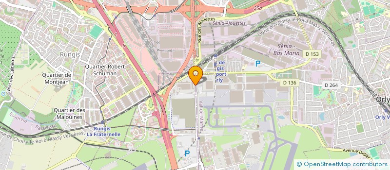 localisation de l'entreprise INSTIT FORMAT AERONAUTIQUE IFA à PARAY-VIEILLE-POSTE