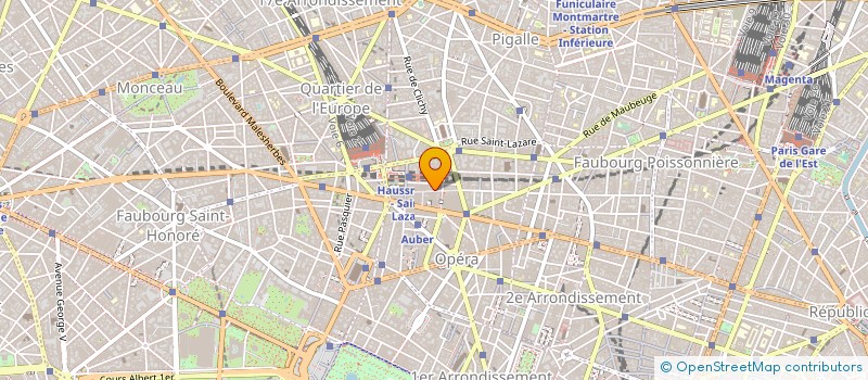 localisation de l'entreprise INSTIT FORMAT SUPER ETUD COMMERC COMPT  PARIS