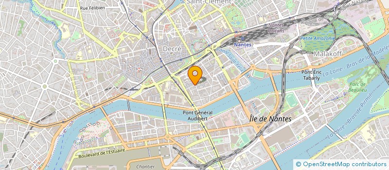 localisation de l'entreprise INSTIT FORMATION ANIMATEURS COLLECTIVITE à NANTES
