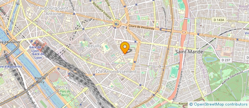 localisation de l'entreprise INSTIT FRANCIL IMPLANT COCHLEAIRE à PARIS
