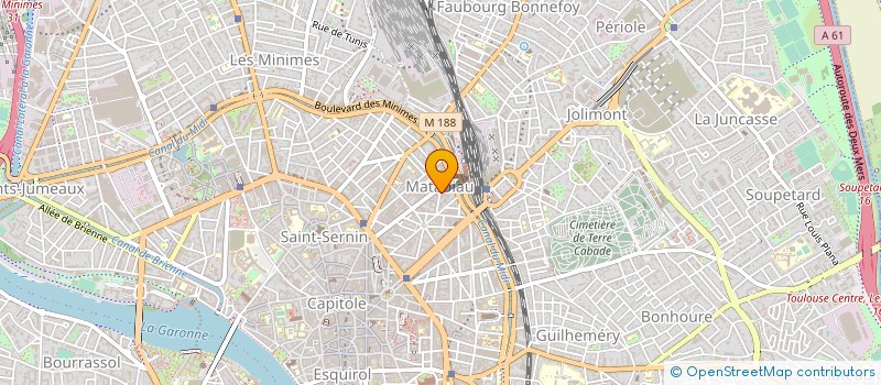 localisation de l'entreprise INSTIT NATIONAL FORMAT CONTI INFIRMIERES à TOULOUSE