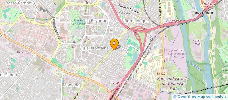 localisation de l'entreprise INSTIT RECHER FORMAT INDUST SUPERIEURES à TOULOUSE