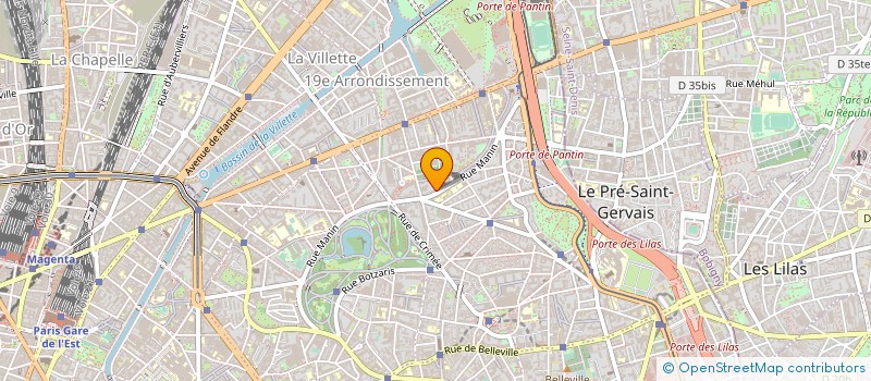 localisation de l'entreprise INSTIT RECHERCHE DOCU ECONOMIE SANTE  PARIS