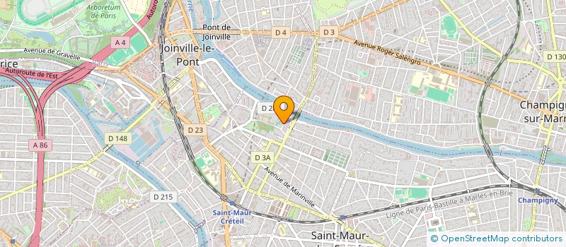 localisation de l'entreprise INSTIT SCIENCES HUM ECOLE PSYCHO-GRAPHOL à SAINT-MAUR-DES-FOSSES