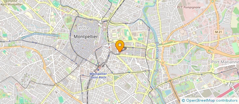 localisation de l'entreprise INSTIT SUPERIEUR ENTREPRISE MONTPELLIER à MONTPELLIER