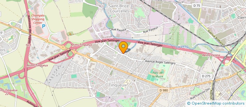 localisation de l'entreprise INSTITU D'ETUDES EUROPEENNES ET INTERNATIONALES  TINQUEUX