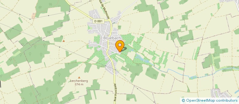 localisation de l'entreprise INSTITU HYGIENE MEDECINES NATURELLES  BRUEBACH