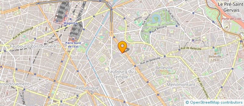 localisation de l'entreprise INSTITUBES  PARIS