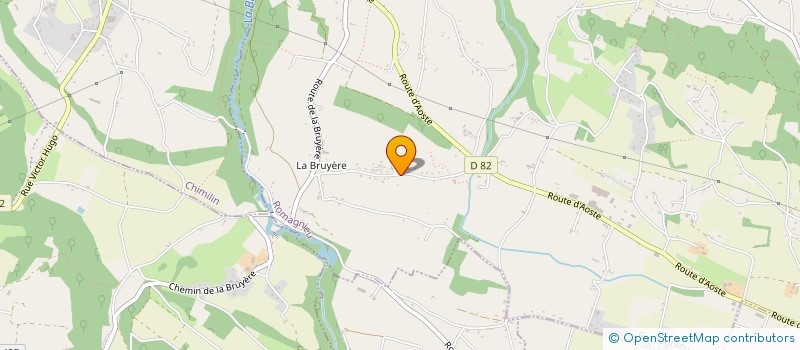 localisation de l'entreprise INSTITUT 100 % BEAUTE à ROMAGNIEU