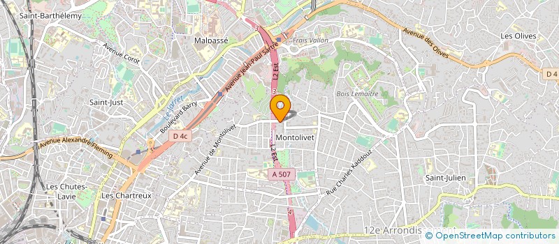 localisation de l'entreprise INSTITUT 414 à MARSEILLE