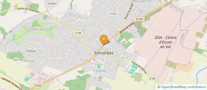localisation de l'entreprise INSTITUT AIRCILIA à FONSORBES
