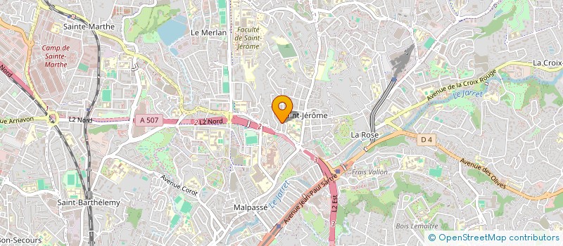 localisation de l'entreprise INSTITUT ALLEMAND à MARSEILLE