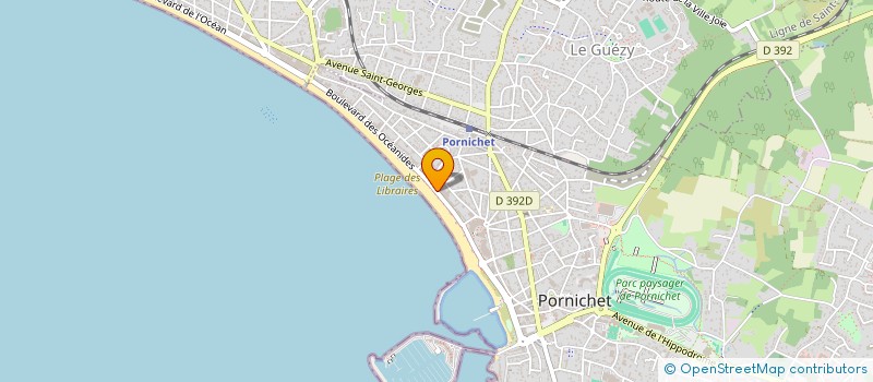 localisation de l'entreprise INSTITUT ALPHA ET OMEGA  PORNICHET