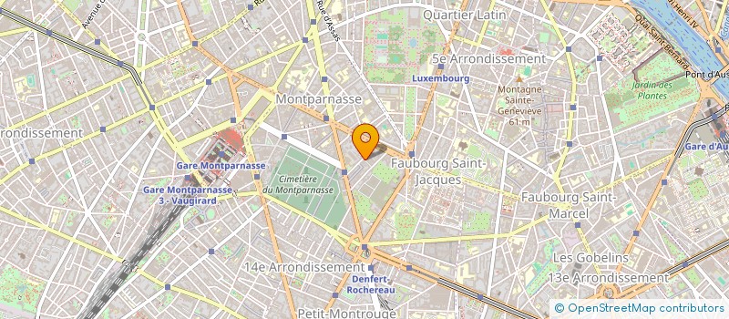 localisation de l'entreprise INSTITUT ALTESSE à PARIS
