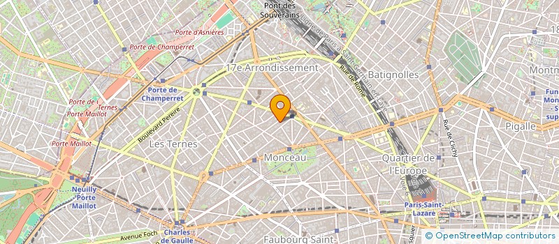 localisation de l'entreprise INSTITUT AMATERA  PARIS