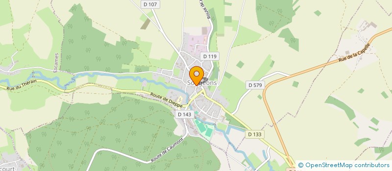 localisation de l'entreprise INSTITUT AMBER  SONGEONS