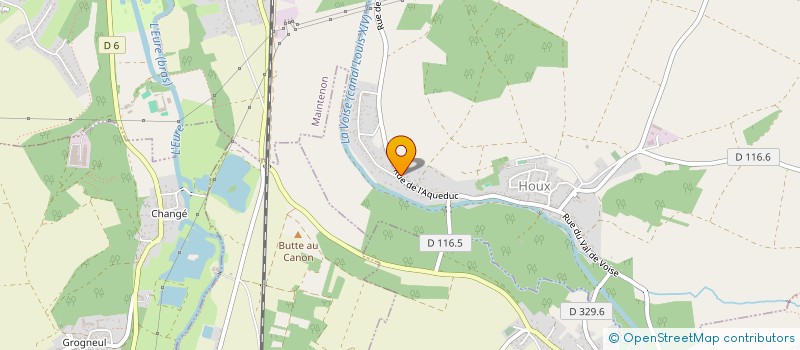 localisation de l'entreprise INSTITUT AUR'ION à HOUX