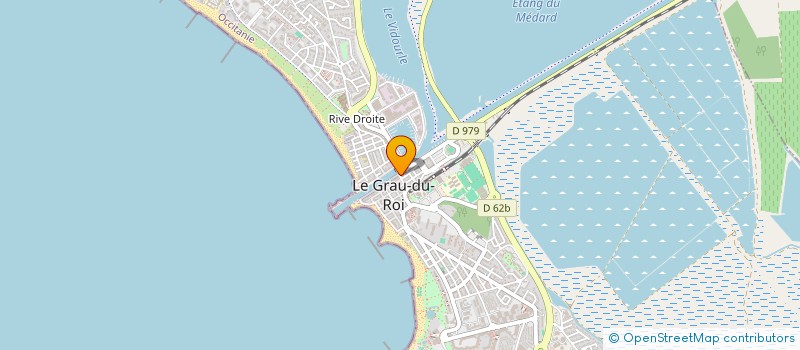 localisation de l'entreprise INSTITUT AURORA  LE GRAU-DU-ROI