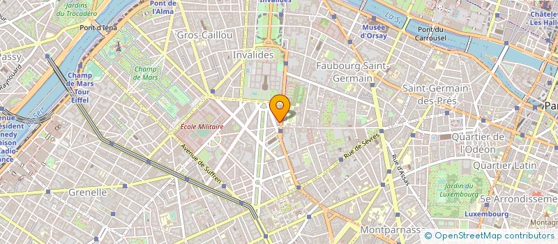 localisation de l'entreprise INSTITUT AUTRICHIEN 76 à PARIS