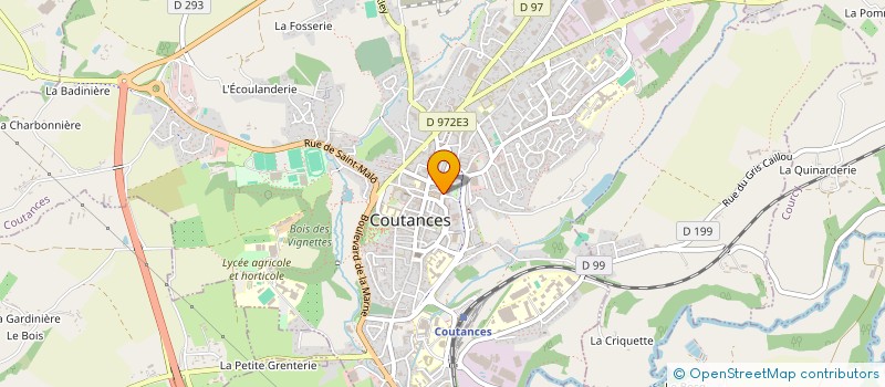 localisation de l'entreprise INSTITUT AUX MAINS DE FEES à COUTANCES