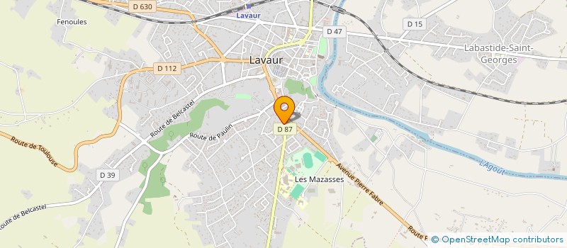 localisation de l'entreprise INSTITUT BALDINE à LAVAUR