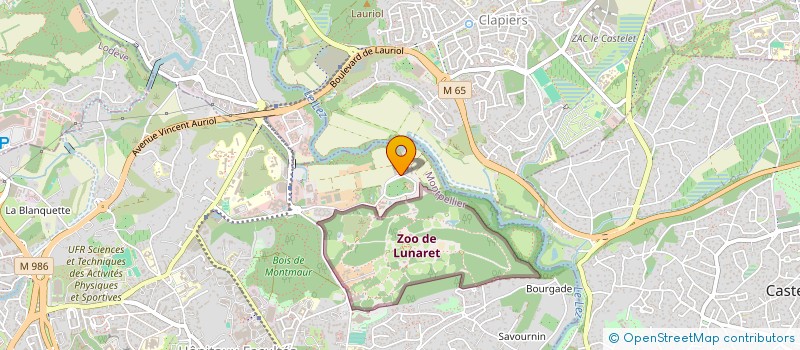 localisation de l'entreprise INSTITUT BALKANIQUE DE L EAU ET DE L ENVIRONNEMENT à MONTPELLIER