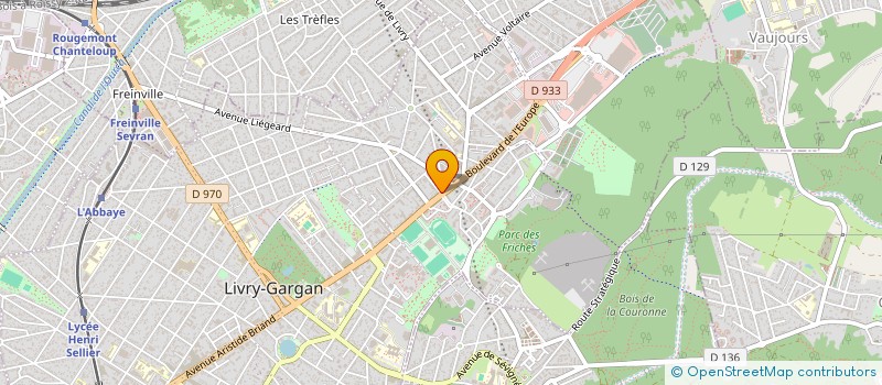 localisation de l'entreprise INSTITUT BELEZA à LIVRY-GARGAN