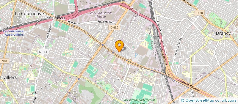 localisation de l'entreprise INSTITUT BELLE ET JOLIE à DRANCY