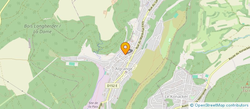 localisation de l'entreprise INSTITUT BIBLIQUE ET PASTORAL BAPTISTE  ALGRANGE