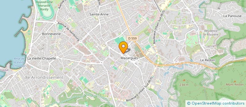 localisation de l'entreprise INSTITUT BIEN ETRE ET BEAUTE à MARSEILLE