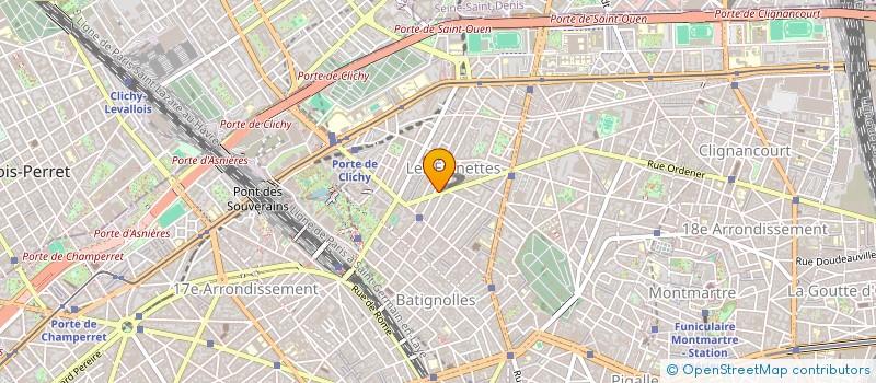 localisation de l'entreprise INSTITUT BIODOM-BIEN-ETRE  PARIS