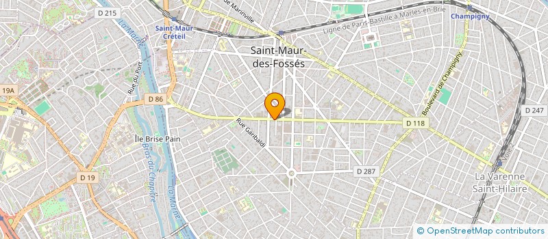 localisation de l'entreprise INSTITUT BMSM à SAINT-MAUR-DES-FOSSES