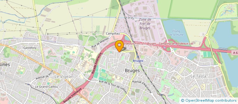 localisation de l'entreprise INSTITUT BORDELAIS DE RECHERCHES ET D AIDE EN REPRODUCTION ET STERILITE à BRUGES