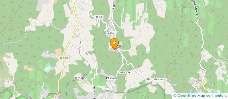 localisation de l'entreprise INSTITUT CARDIOLOGIQUE MEDITERRANEEN à GASSIN