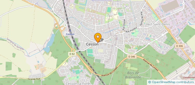 localisation de l'entreprise INSTITUT CESSON à CESSON