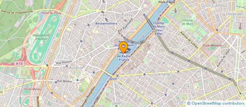 localisation de l'entreprise INSTITUT COMMUNAUTE EUROPEEN  PARIS