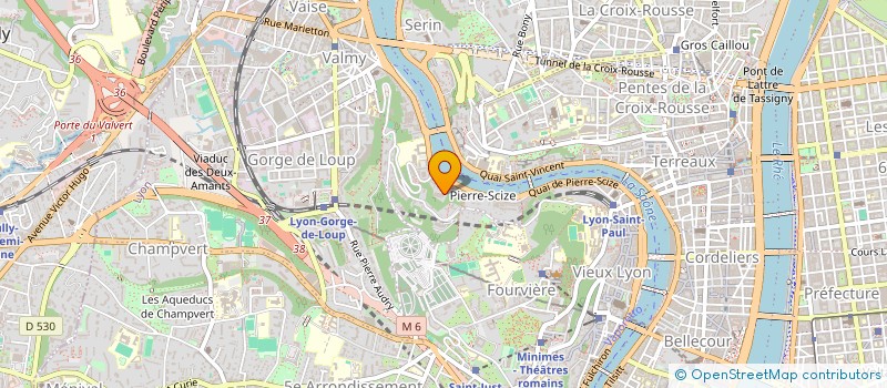 localisation de l'entreprise INSTITUT  CONCORDE  LYON