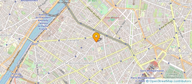 localisation de l'entreprise INSTITUT COQUELICOT  PARIS