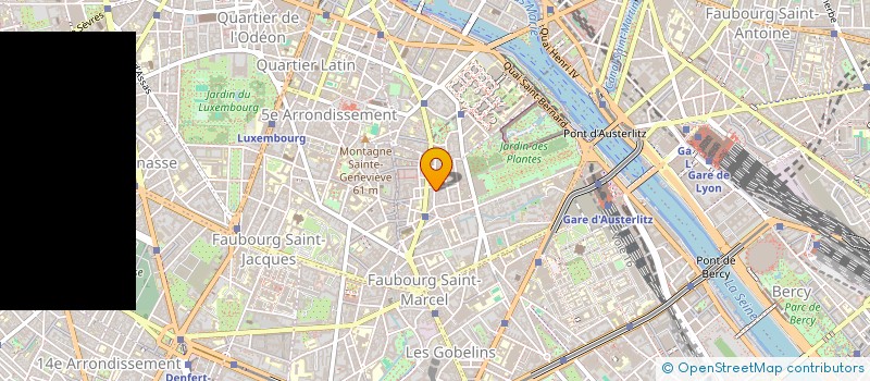 localisation de l'entreprise INSTITUT CULTURE ECONOMIE GESTION  PARIS