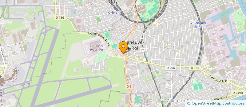 localisation de l'entreprise INSTITUT CYPRES à VILLENEUVE-LE-ROI