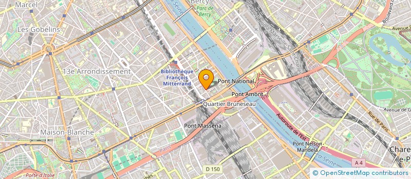 localisation de l'entreprise INSTITUT D'ADMINISTRATION DES ENTREPRISES DE PARIS à PARIS