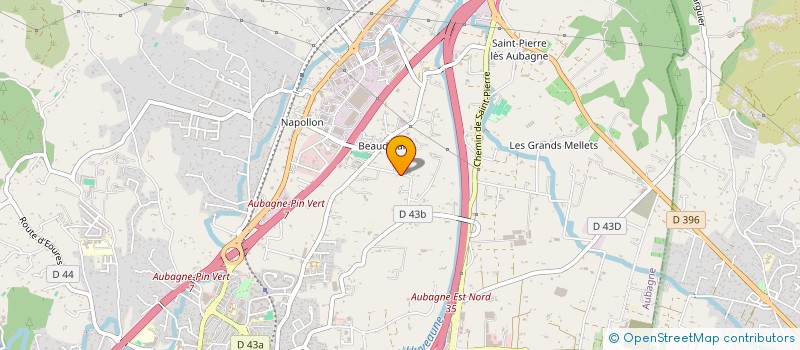 localisation de l'entreprise INSTITUT D AIDE ET DE SOUTIEN SCOLAIRE à AUBAGNE