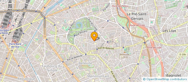 localisation de l'entreprise INSTITUT D'ECONOMIE CONTEMPORAINE  PARIS