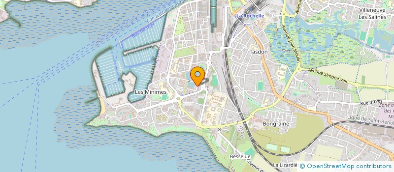 localisation de l'entreprise INSTITUT D'ENDOBIOGENIE MEDECINE PREVENTIVE INTEGRATIVE à LA ROCHELLE